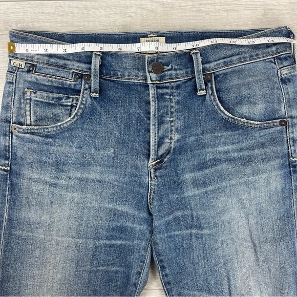 Citizens of Humanity Emerson Slim Boyfriend Ankle in Madera Light, 25 - Picture 6 of 13